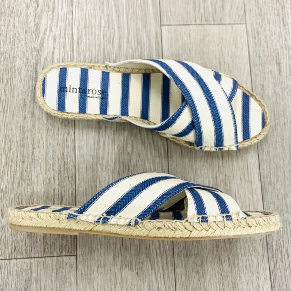 Mint & Rose Troya Espadrille Slides - Picture 7 of 10